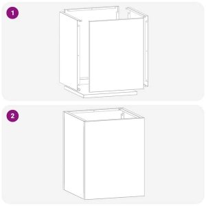 Doniczka ogrodowa Czarny 32 x 32 x 40 cm Lumarko! 8