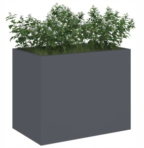 Doniczka ogrodowa Antracyt Stal walcowana na zimno Lumarko! 3