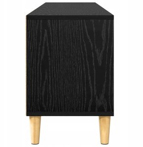 Szafka pod telewizor z szufladą Czarny dąb 150 x 30 x 45 cm Lumarko! 7
