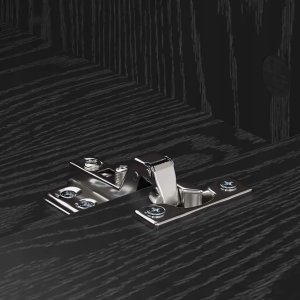 Szafka pod telewizor z szufladą Czarny dąb 150 x 30 x 45 cm Lumarko! 9