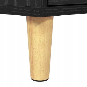Szafka pod telewizor z szufladą Czarny dąb 150 x 30 x 45 cm Lumarko! 10