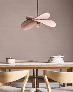 Lampa wisząca MASCOTA Len Brązowy 4