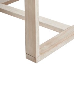 Zestaw 6 krzeseł ogrodowych z poduszkami AZZANELLO Drewno akacjowe Złamana biel 12