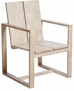 Zestaw 6 krzeseł ogrodowych z poduszkami AZZANELLO Drewno akacjowe Złamana biel 4