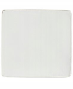 Zestaw 6 krzeseł ogrodowych z poduszkami AZZANELLO Drewno akacjowe Złamana biel 8