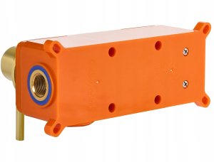 Bateria umywalkowa podtynkowa GUAIBA Mosiądz Złoty 5