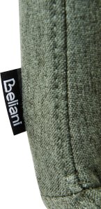 Zestaw 2 krzeseł do jadalni CALGARY Ciemnozielony 9