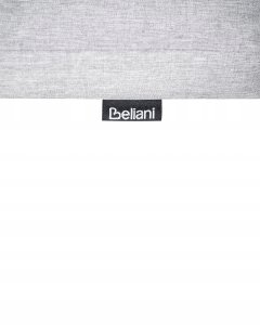 Zestaw 2 krzeseł ogrodowych z poduszkami JAVA PREMIUM Drewno akacjowe Szary melanż 7