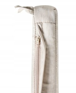 Zestaw 2 krzeseł ogrodowych z poduszkami SASSARI PREMIUM Certyfikowane drewno akacjowe Jasnobeżowy 12