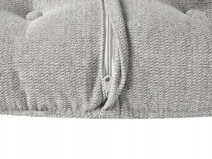 Narożnik dla 3 osób DOLVA Jasnoszary Prawostronny 12