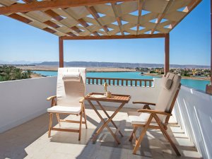 Zestaw mebli balkonowych JAVA PREMIUIM Drewno akacjowe Jasnobeżowy 2