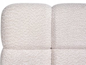 Łóżko z pojemnikiem Boucle BASTON 180 x 200 cm Jasnobeżowy 9