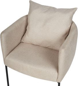 Fotel MALMOS Jasnobeżowy 9