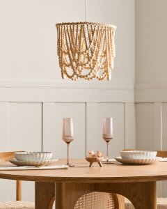 Żyrandol PUSWELI Drewno Jasnobrązowy 4