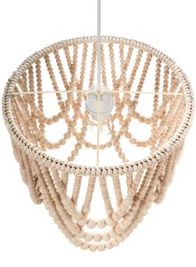 Żyrandol PUSWELI Drewno Jasnobrązowy 6