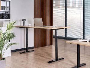 Biurko Beliani Destinas Jasnobrązowe 180 cm x 72 cm 6