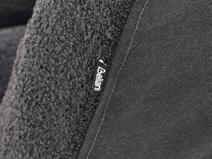 Sofa rozkładana dla 2 osób INGARO Boucle Czarny 12