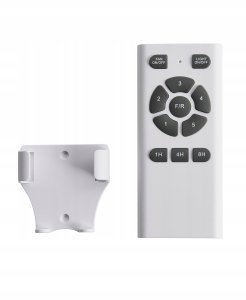 Wentylator sufitowy z lampą MOYAR Z pilotem Ciemnobrązowy 7