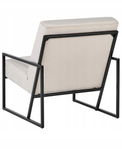 Fotel DELARY Welur Jasnobeżowy 5