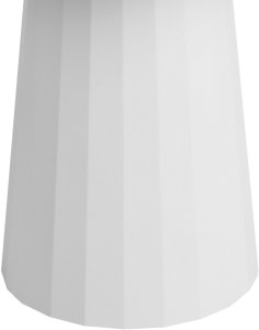 Stół do jadalni PLATO Biały 100 cm 100 cm Metal 5