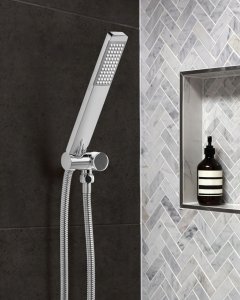 Słuchawka prysznicowa CHILAPA Mosiądz Srebrny 2