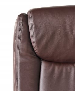 Krzesło biurowe Beliani Fotel biurowy GRACEFUL Ciemnobrązowy 11