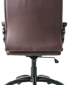 Krzesło biurowe Beliani Fotel biurowy GRACEFUL Ciemnobrązowy 8