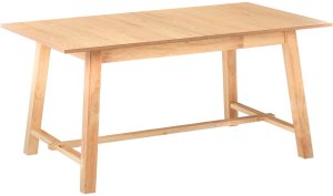 Stół do jadalni rozkładany BARNES Jesion jasny 160/200 cm 90 cm 5