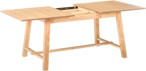 Stół do jadalni rozkładany BARNES Jesion jasny 160/200 cm 90 cm 6