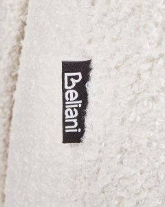 Beliani Fotel ALVESTA Boucle Biały 8