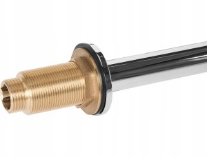 Bateria umywalkowa COLICO Mosiądz Srebrny 8