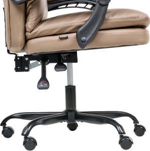 Krzesło biurowe Beliani Fotel biurowy SERENE Brązowy 9