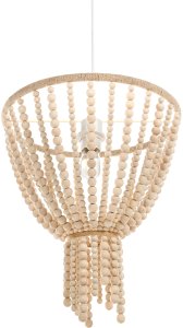 Żyrandol PUSWELI Drewno Jasnobrązowy 7