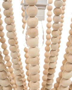 Żyrandol PUSWELI Drewno Jasnobrązowy 10