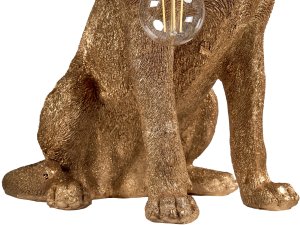 Lampa stołowa Pies MARLEY Złoty 8