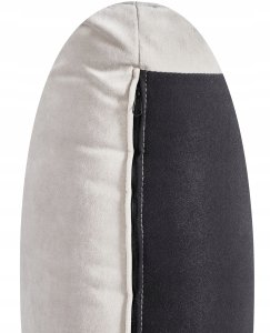 Fotel LUVOS Welur Beżowoszary 11