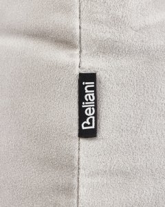 Fotel LUVOS Welur Beżowoszary 13