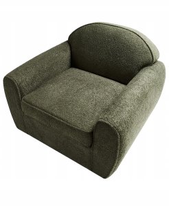 Fotel ELLEDE Boucle Ciemnozielony 6