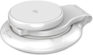 j5create JUPW3415-N ładowarka do urządzeń przenośnych Smartwatch, Słuchawki, Smartfon Biały USB Bezprzewodowe ładowanie Szybkie ładowanie Wewnętrzna 2