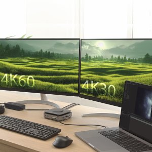 Stacja/replikator j5create JCD3199P-FN stacja dokująca Przewodowa USB 3.2 Gen 2 (3.1 Gen 2) Type-C Szary 3