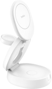 Ładowarka Belkin Ładowarka magnetyczna 3w1, składana, Qi2 15W, zasilacz 36W, biała 5