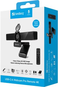 USB-C/A Webcam Pro Remote 4K 11