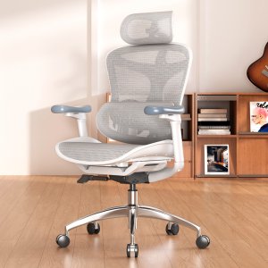 Fotel biurowy Sihoo DORO C300L Mesh White 6