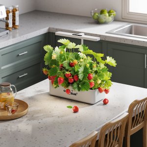 Inteligentny System wewnętrznej uprawy roślin GreenBlue, doniczka SMART, pojemność 4L, 220-240V AC 50/60Hz 0.4A  GB133 9