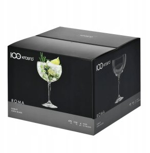 WATER GLASS ROMA 0.470L 4PCE 5