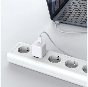 Ładowarka LMP USB-C GaN Power Adapter 30W, QC 3.0 & PD, for all iPhone, iPad and other USB-C devices, variable charging power (max. 30W), white 6