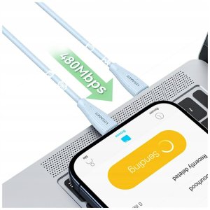 Kabel USB Usams USB-C - Lightning 1 m Biały (USA1244) 9