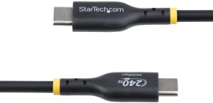 Kabel USB StarTech USB-C - USB-C 4 m Czarny (USB2EPR4M) 4