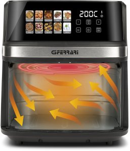 Frytkownica beztłuszczowa G3Ferrari Frytkownica beztłuszczowa G10212 8L kolorowy wyświetlacz 2