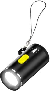 Zestaw akcesoriów 4w1 4smarts Explorer kabel brelok USB-C, adapter USB-C do USB-C, zapalniczka USB-C, latarka USB-C, czarny 3